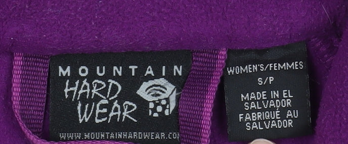 Mountain Hardwear Women's Purple Fleece Sweatshirt Size S