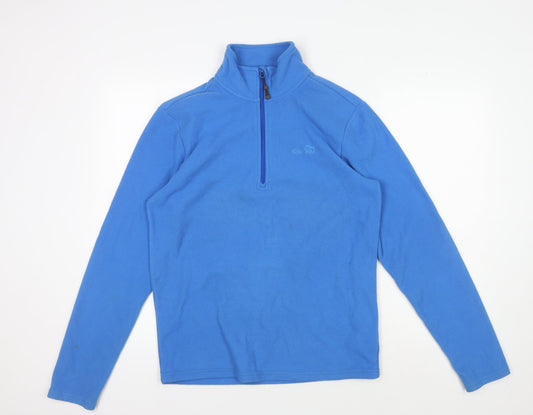 Peter Storm Men's Blue Fleece Pullover Sweatshirt S