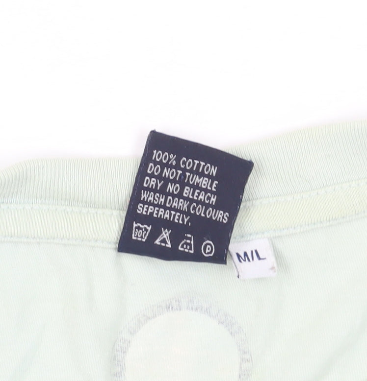 England Unisex M White T-Shirt, Cotton, Sleeveless, Vintage