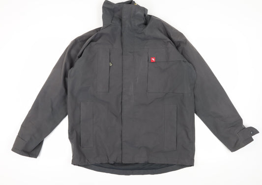 Trespass Men's Black S Waterproof Rain Jacket