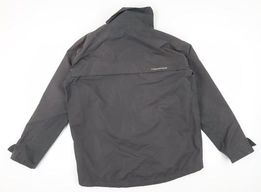 Trespass Men's Black S Waterproof Rain Jacket