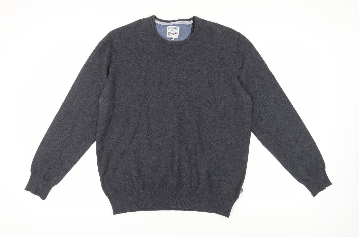 Wrangler Men's Grey XL Pullover Jumper