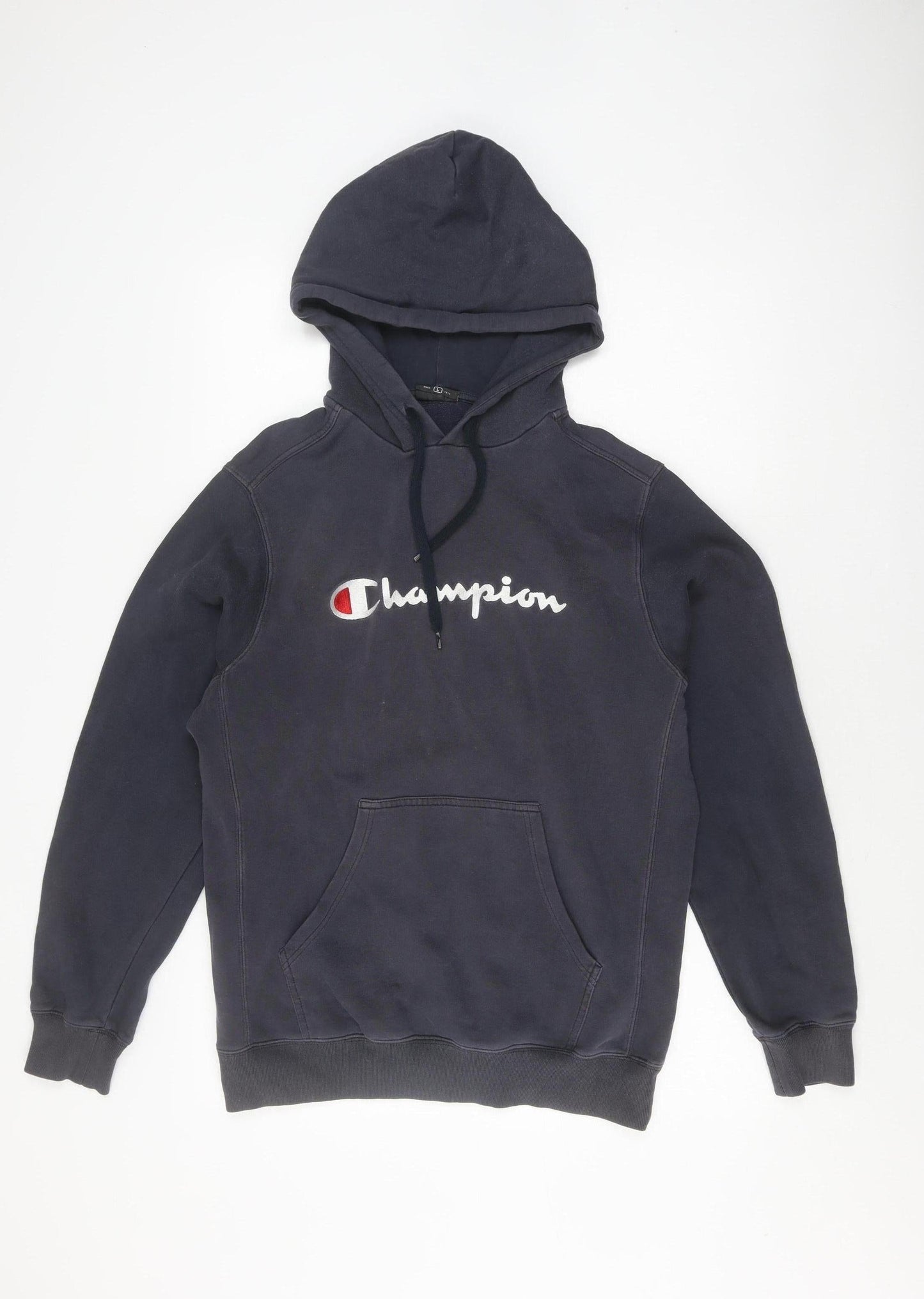 Champion Men's Black Pullover Hoodie Size L