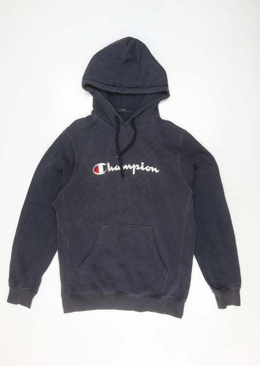 Champion Men's Black Pullover Hoodie Size L