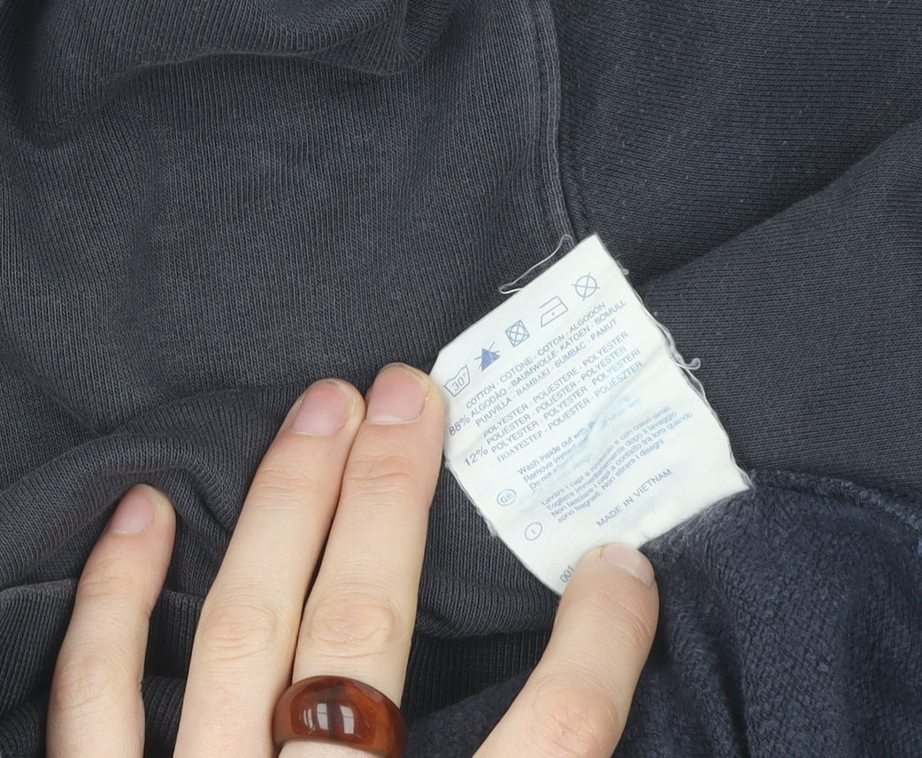 Champion Men's Black Pullover Hoodie Size L