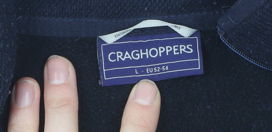 Craghoppers Men's Blue Pullover Sweatshirt L