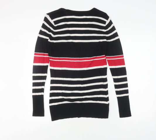 Womens UK 14 Regular Laura Ashley Black Cardigan