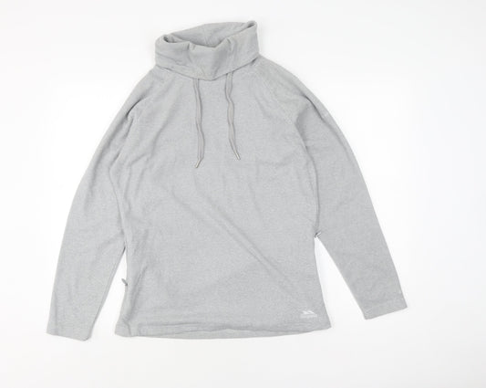 Trespass Grey Women's Hoodie, Size S, Lightweight, Hooded