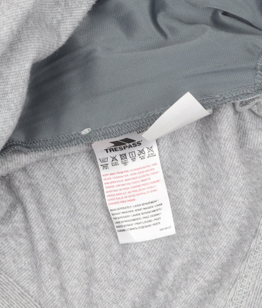 Trespass Grey Women's Hoodie, Size S, Lightweight, Hooded