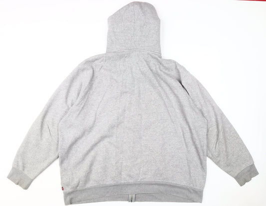 Levi's Men's Grey 2XL Full Zip Hoodie