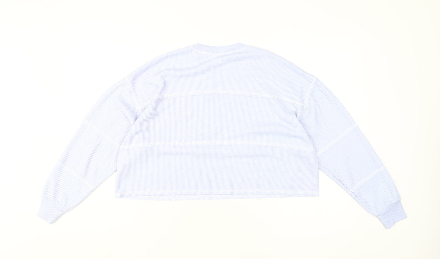 Hollister Women's Blue XS Cropped Jumper