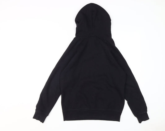 New Balance Men's Black S Pullover Hoodie with Logo