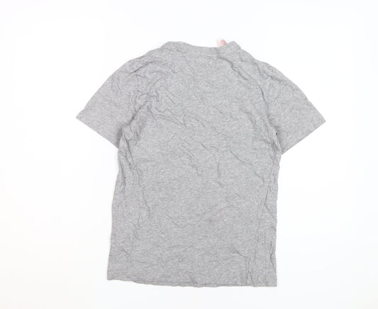 Adidas Boys Grey T-Shirt - Size 13-14 Years
