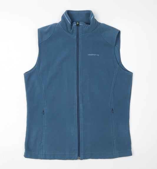Craghoppers Women's Blue Fleece Waistcoat Size 10