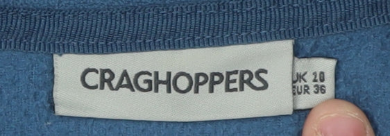 Craghoppers Women's Blue Fleece Waistcoat Size 10