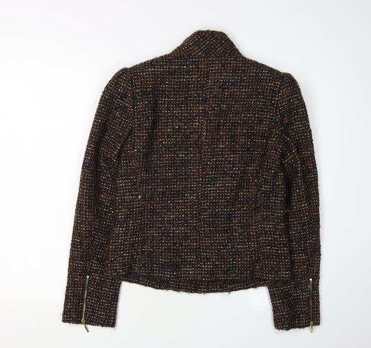 Jasper Conran Women's Multicoloured Tweed Jacket Size 10