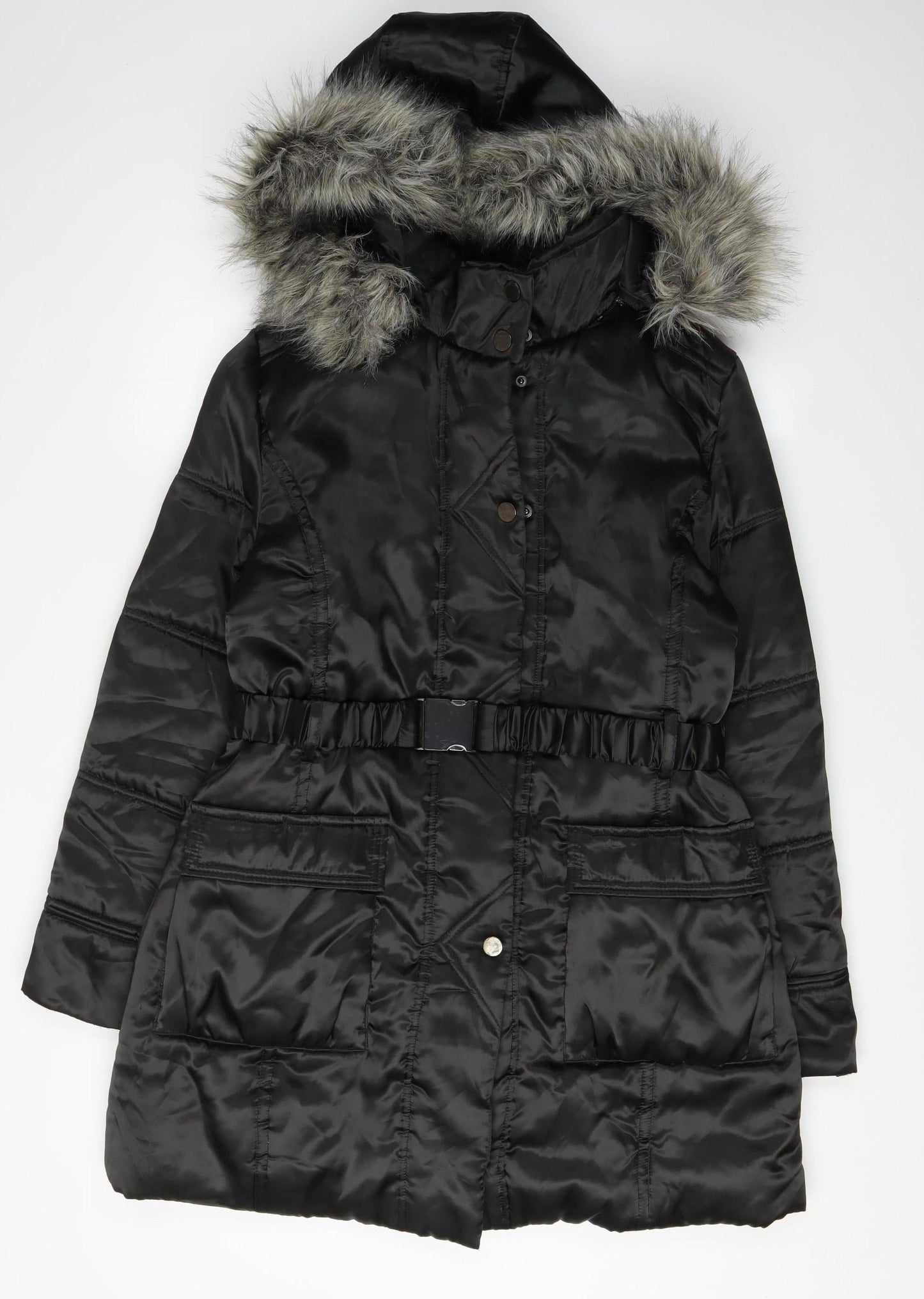 Alexon Women's Black Puffer Jacket Size 14