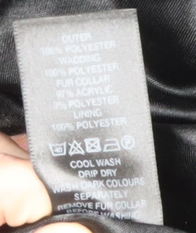 Alexon Women's Black Puffer Jacket Size 14