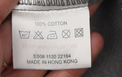 White Stuff Women's Multicoloured V-Neck Dress Size 12