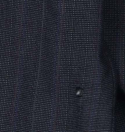 DAKS Men's Blue Wool Blazer 42R Classic Striped