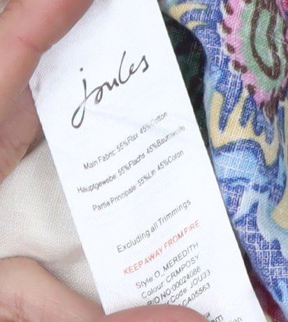 Joules Women's Floral Dress Size 12 Multicoloured