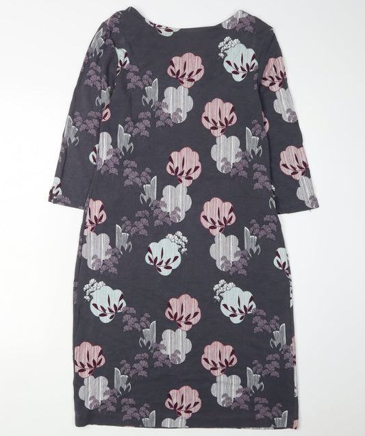 White Stuff Women's Multicoloured Sheath Dress Size 10
