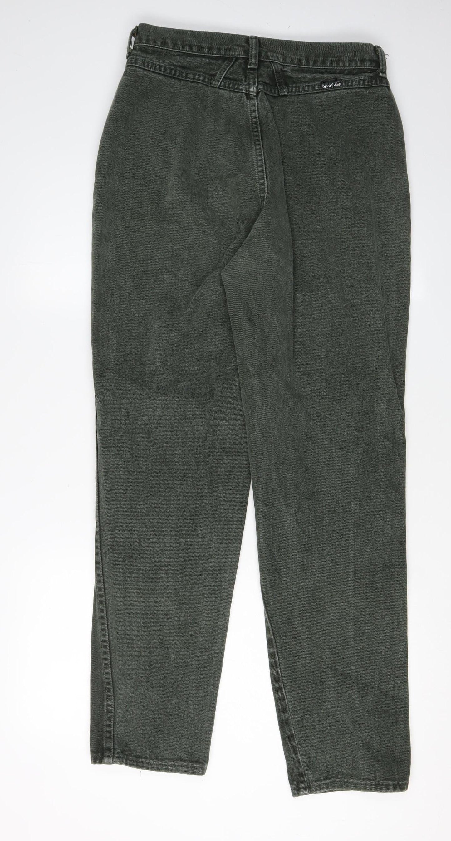 Wrangler Men's Green Straight Jeans 32 Dark Wash