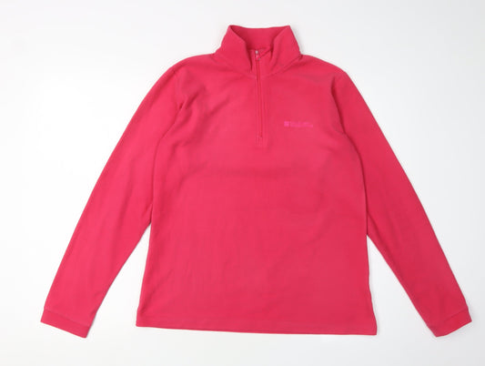 Mountain Warehouse Pink Women's Lightweight Fleece Pullover