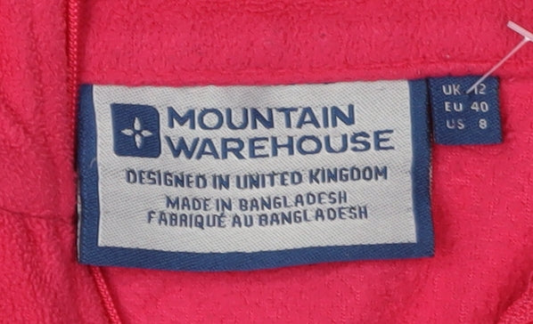Mountain Warehouse Pink Women's Lightweight Fleece Pullover