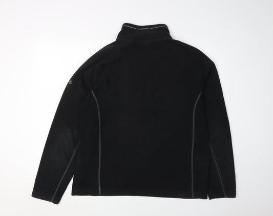 Craghoppers Men's Black 1/2 Zip Pullover Sweatshirt M