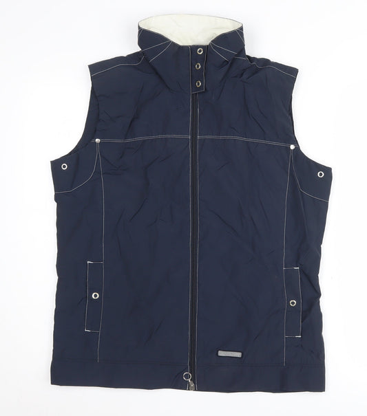 Champion Men's Blue L Waistcoat with Zip Pockets
