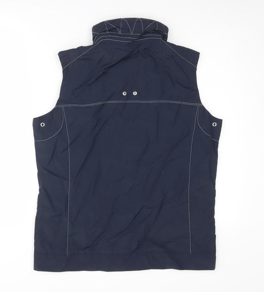 Champion Men's Blue L Waistcoat with Zip Pockets