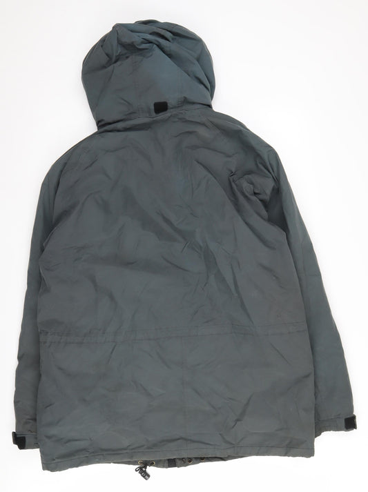 Outdoor Sportswear Men's Green Parka Jacket S