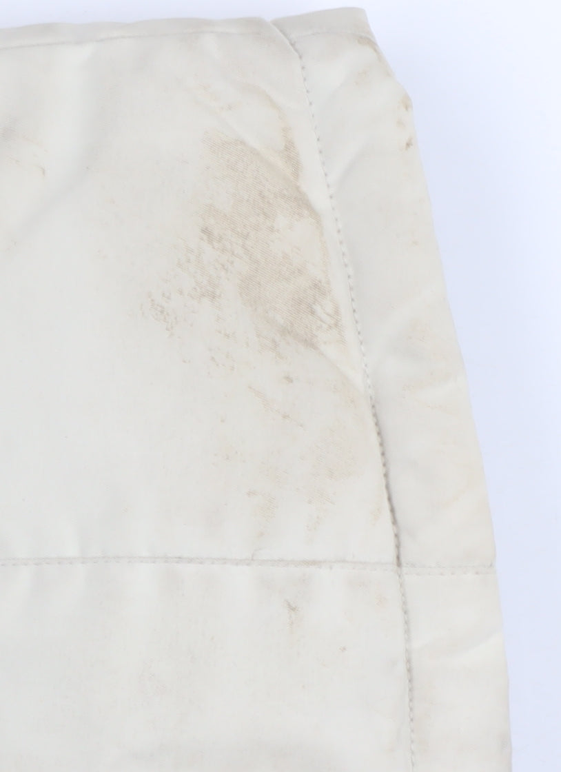 Jack Wolfskin Women's White Puffer Jacket Size 8 Hooded