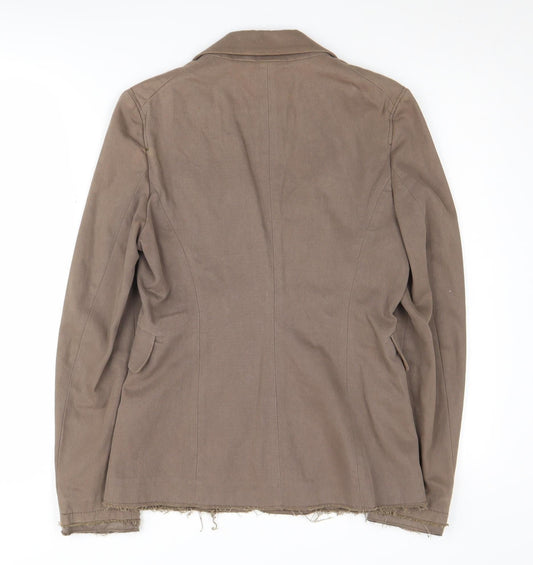Karen Millen Women's Brown Regular Fit Blazer, Size 10