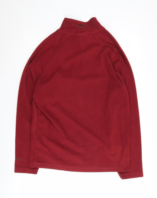 Trespass Red Pullover Sweatshirt, Men's M Fleece