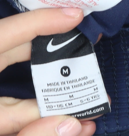 Additional view of Nike boys’' blue football shorts, size 5-6y - athletic & stylish