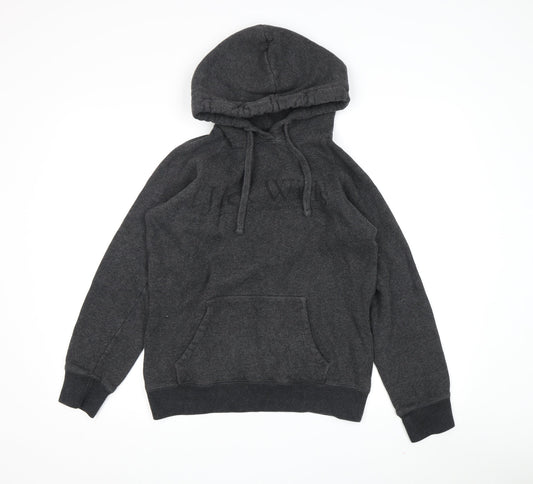 Womens UK 8 Regular Jack Wills Grey Pullover Hoodie