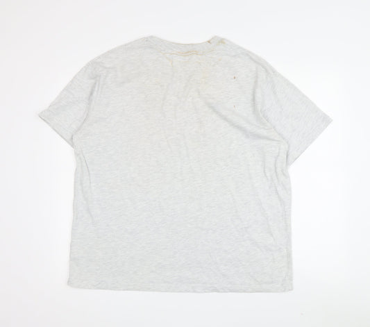 Superdry Women's Grey Basic T-Shirt Size 16