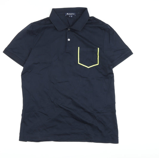 Aquascutum Men's Black M Polo Shirt