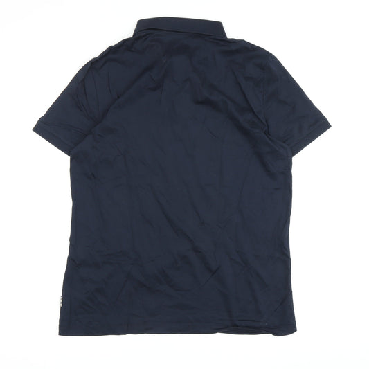 Aquascutum Men's Black M Polo Shirt