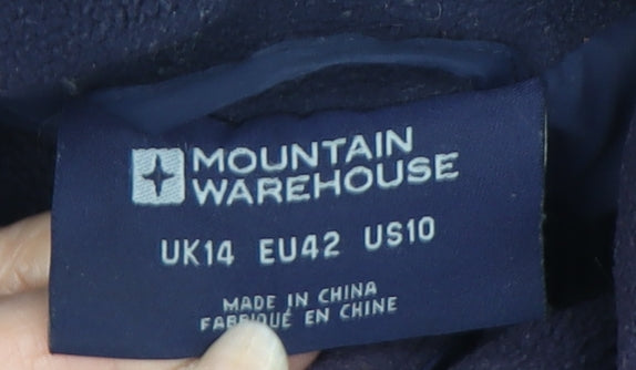 Mountain Warehouse Women's Blue Padded Waistcoat, Size 14