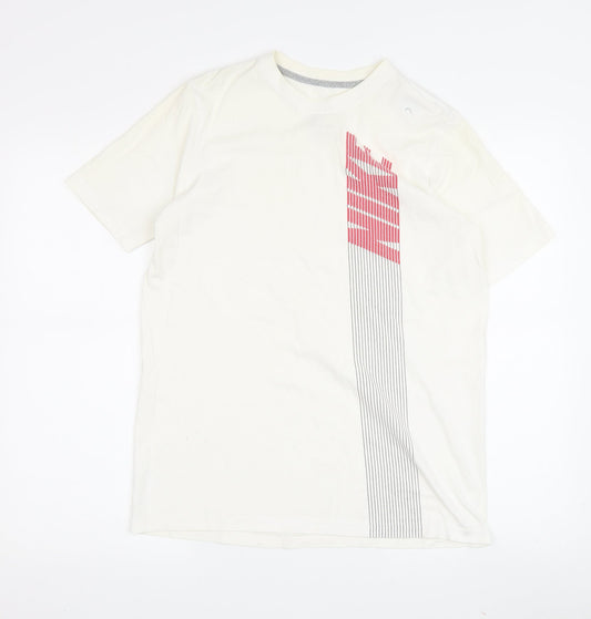 Mens UK Size XL Nike White Cotton T-Shirt