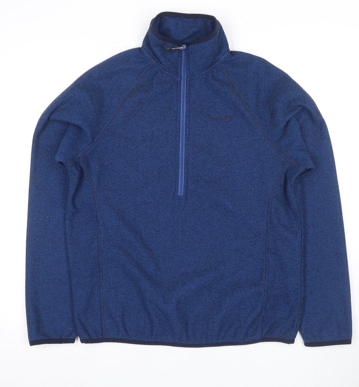 Craghoppers Men's Blue Fleece Pullover Hoodie S