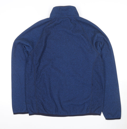 Craghoppers Men's Blue Fleece Pullover Hoodie S