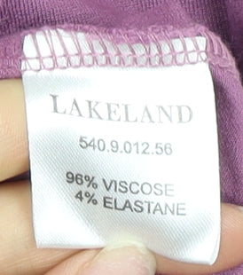 Lakeland Women's Purple Sleeveless Tank Size 12