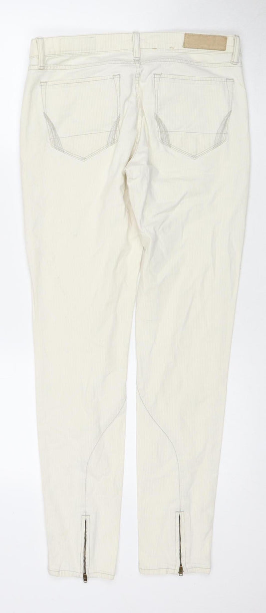 AllSaints Women's Ivory Straight Jeans, Size 27
