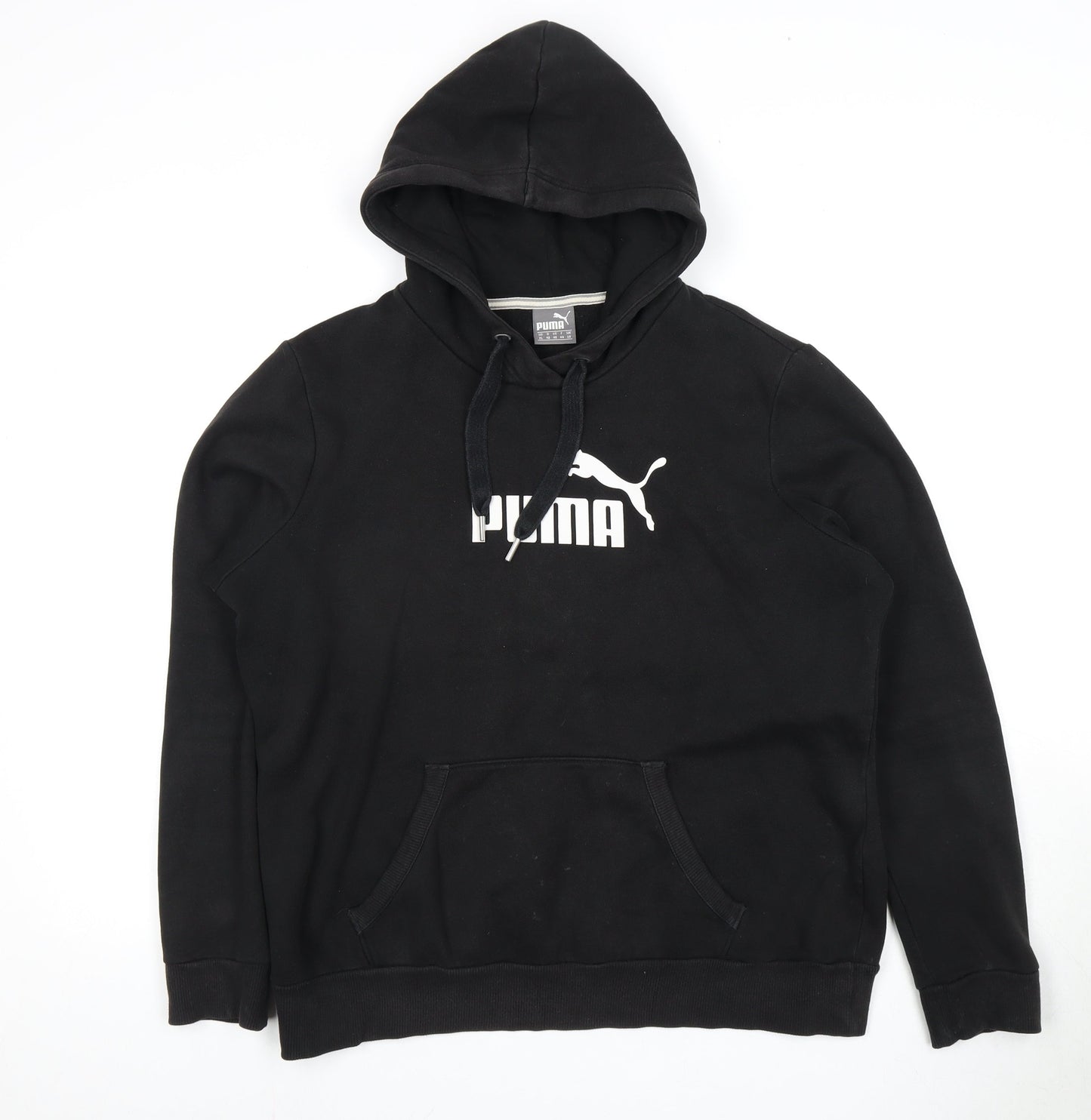 Puma Unisex Black XL Pullover Hoodie