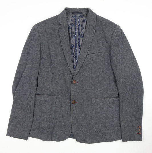 Ted Baker Men's Grey Blazer 4 Jacket