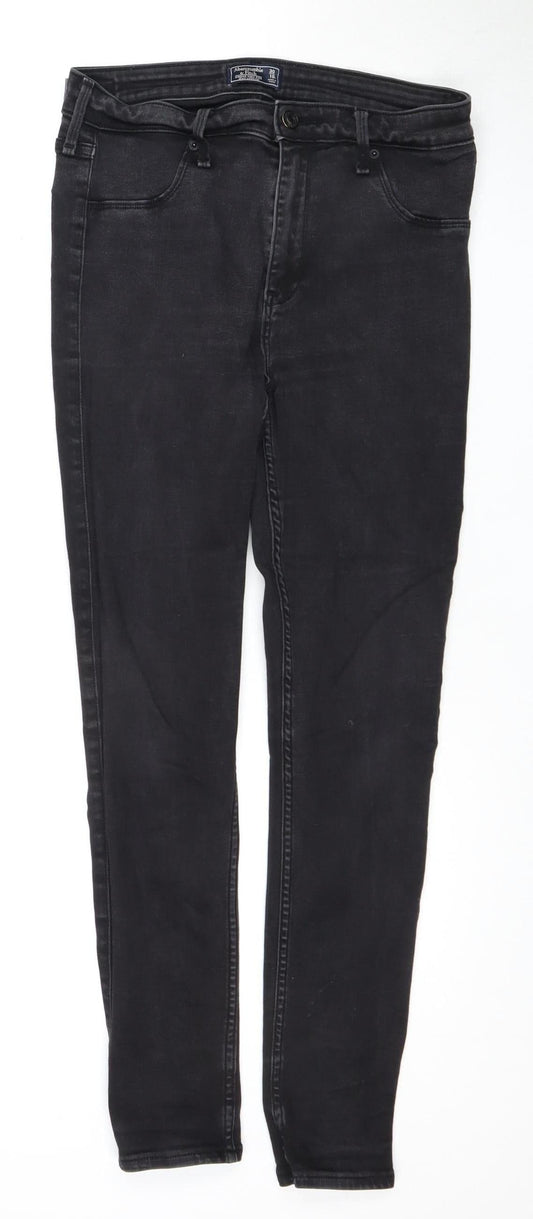 Abercrombie & Fitch Women's Black Jegging, Size 10, High Rise